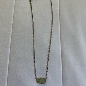 Kendra Scott Peridot Necklace